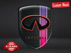 Infiniti Emblemi Auto su Misura Resistenti Alta Qualità Pro
